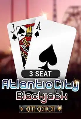 3 Seat Atlantic City Blackjack: Elite Edition